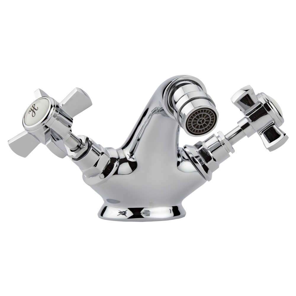 Rubinetto Miscelatore Bidet Moderno con Manopole a Croce - Victoria