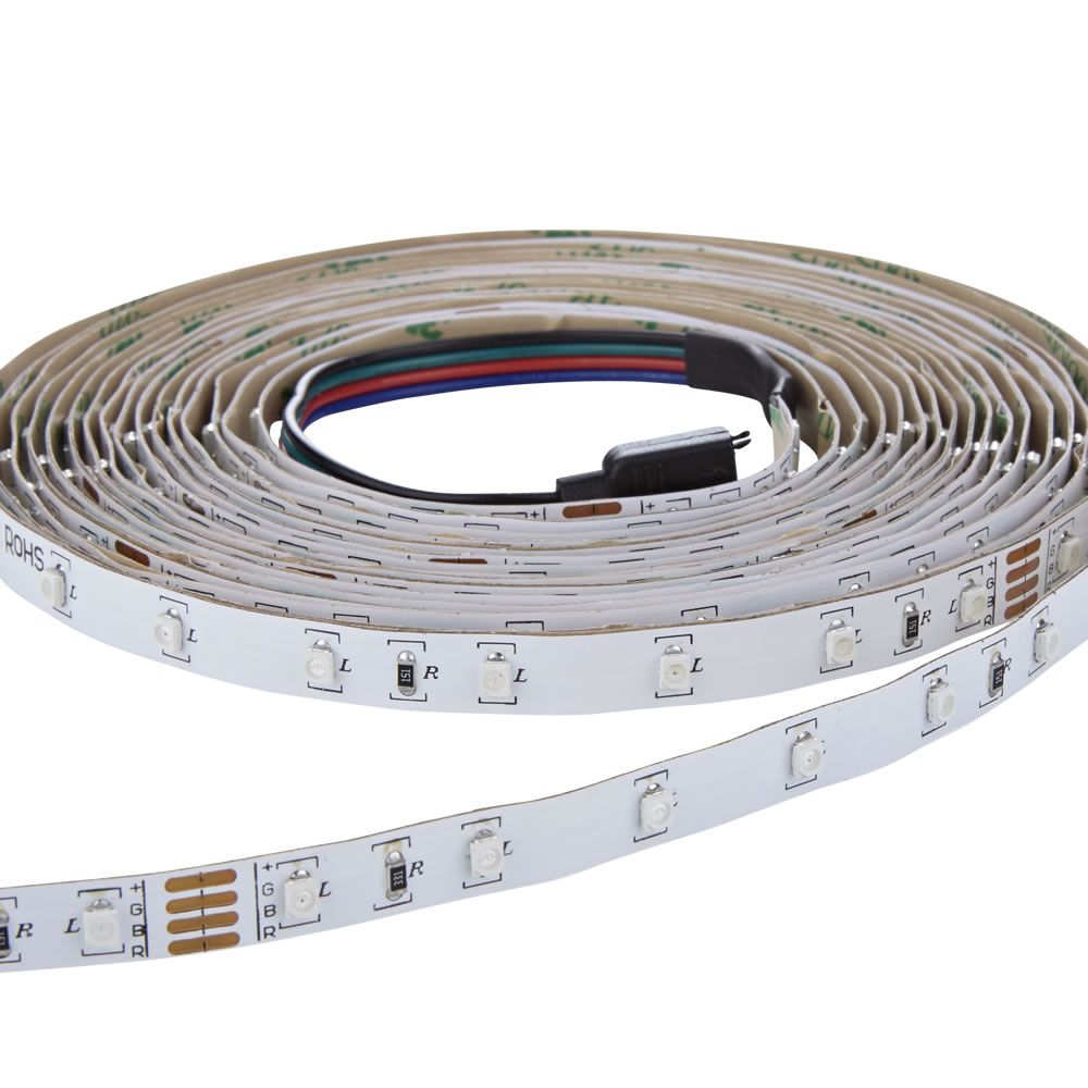 Strisce LED 5 metri Multicolore RGB Rosso, Verde e Blu