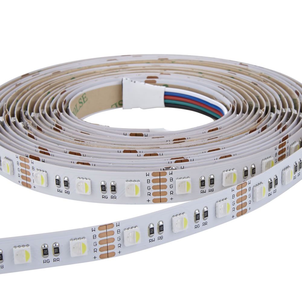 Biard Strisce LED 5 Metri RGB Rosso Verde e Blu Ultra Brillante IP20