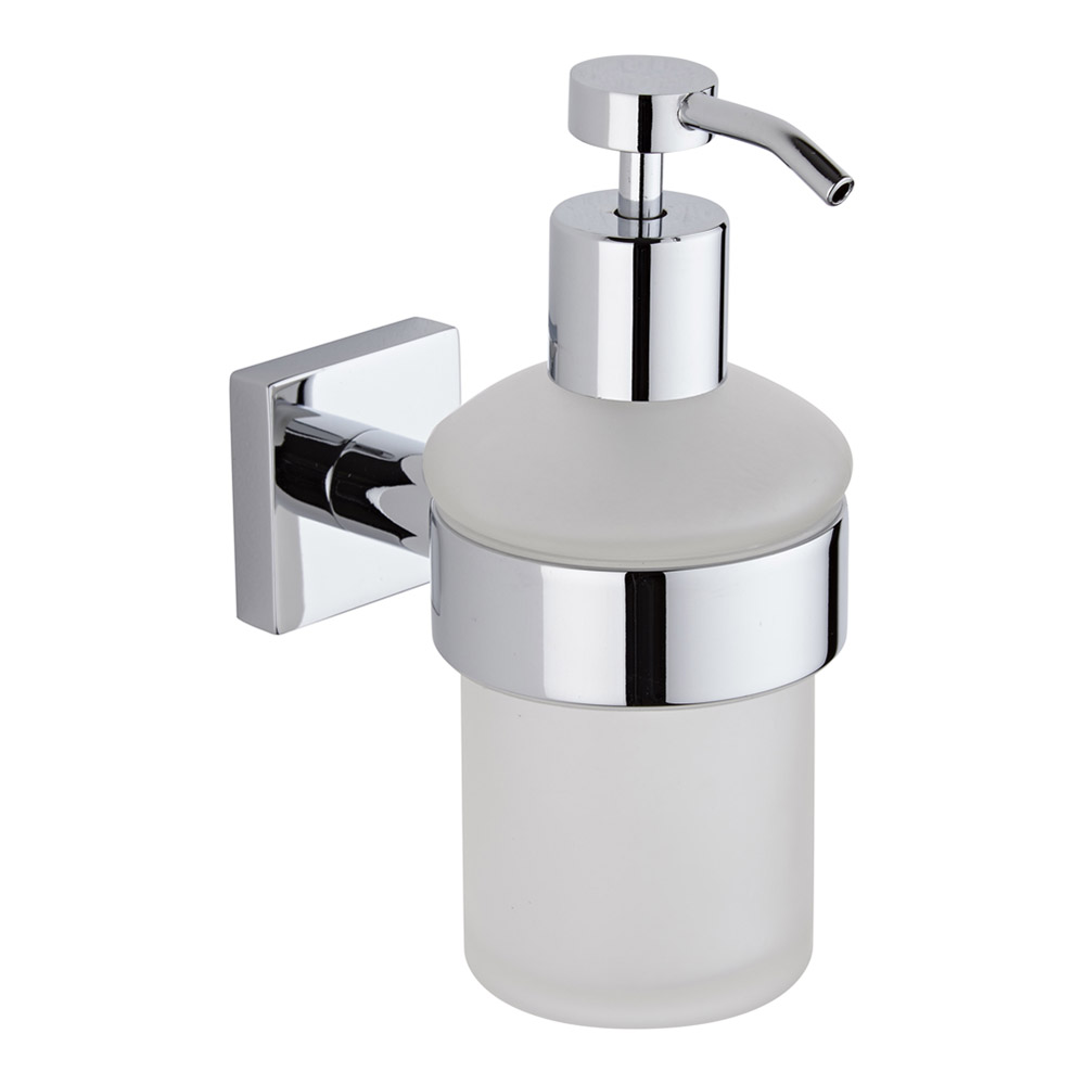 Dispenser Murale per Sapone Liquido Ottone Cromato