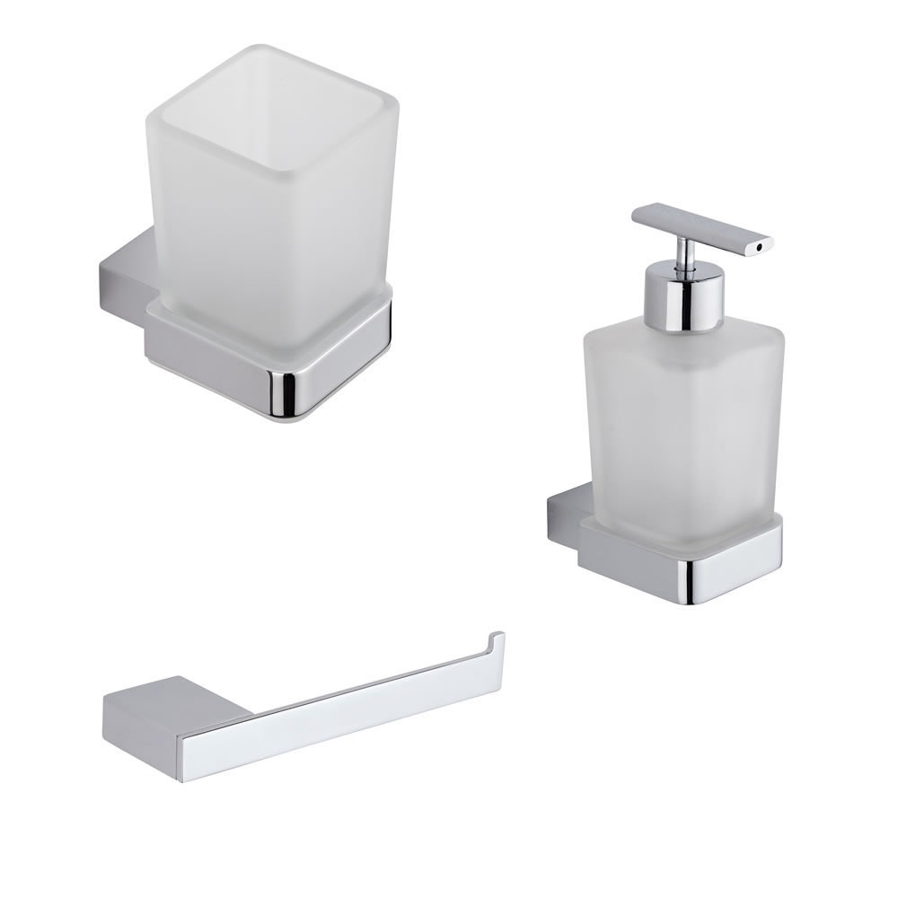 Set di Accessori per Bagno con 3 Articoli - Parade