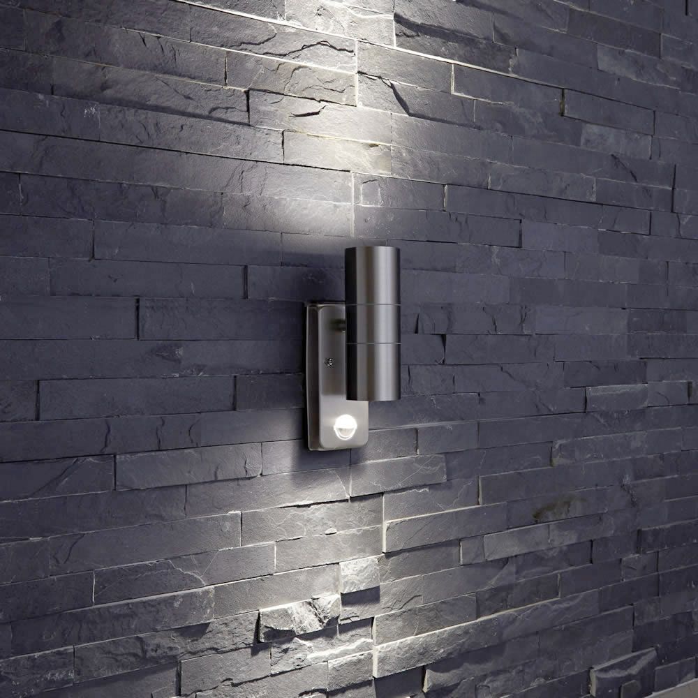 Biard Applique da Esterno Realizzato in Acciaio Inox con Sensore - Le Mans