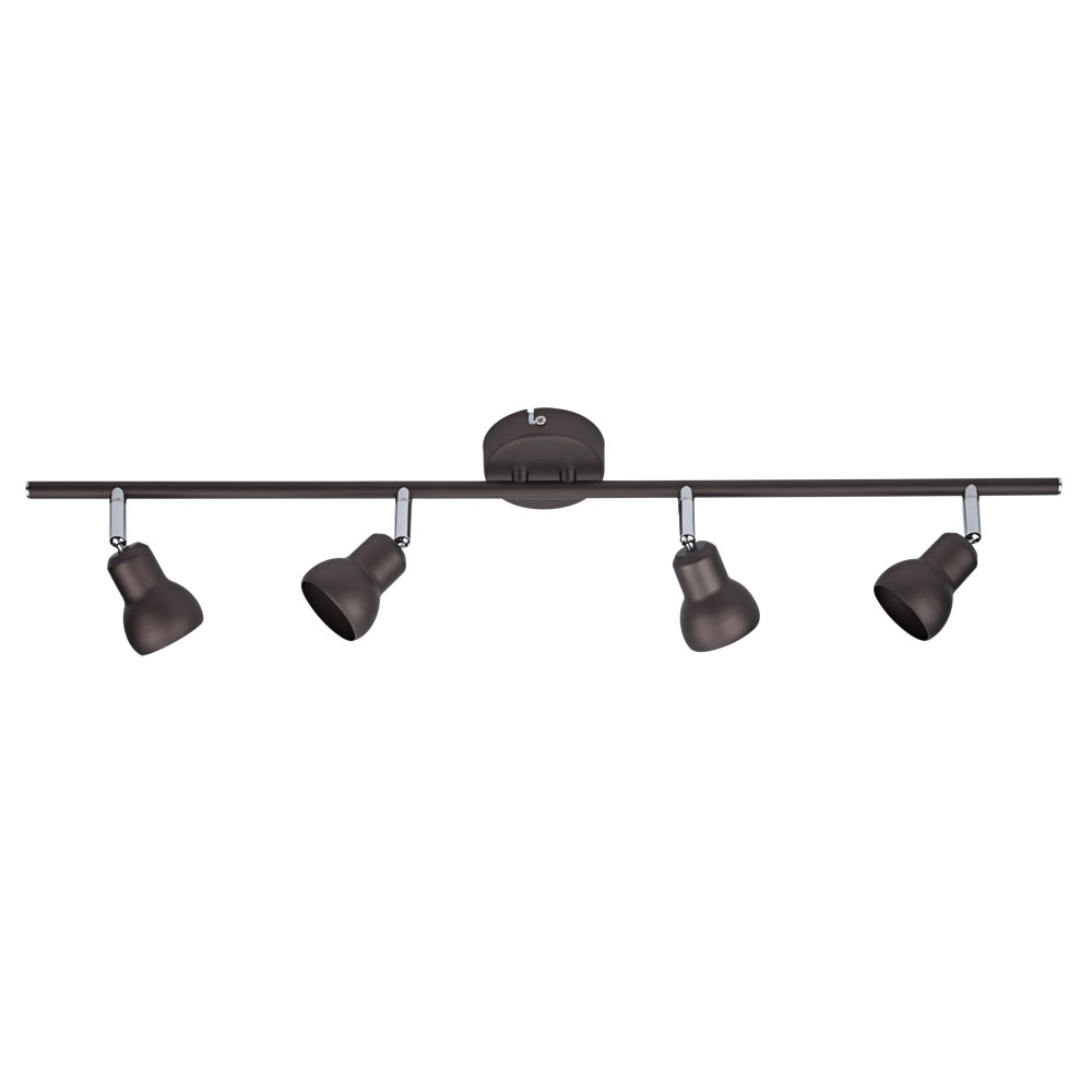 Biard Binario Porta Faretti da Soffitto a Quattro Luci da Soffitto - Brooklyn