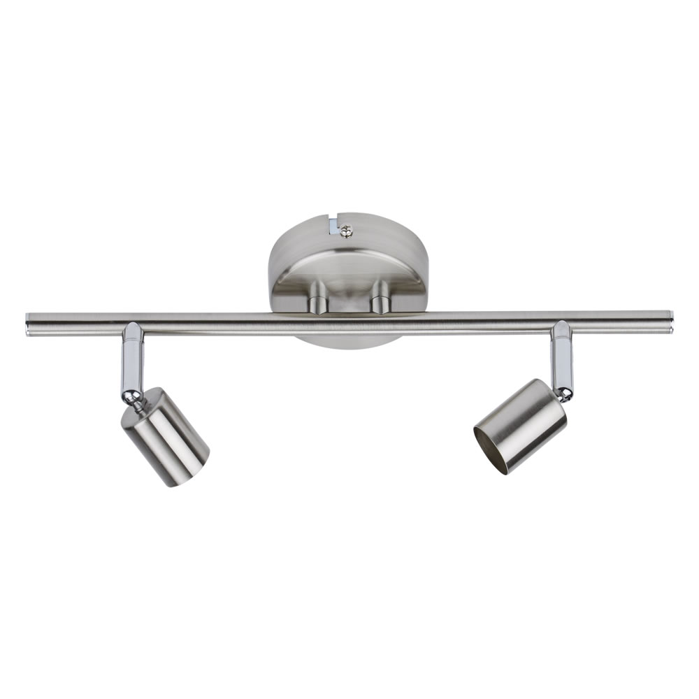 Binario Porta Faretti da Soffitto a Due Luci da Soffitto - Boston