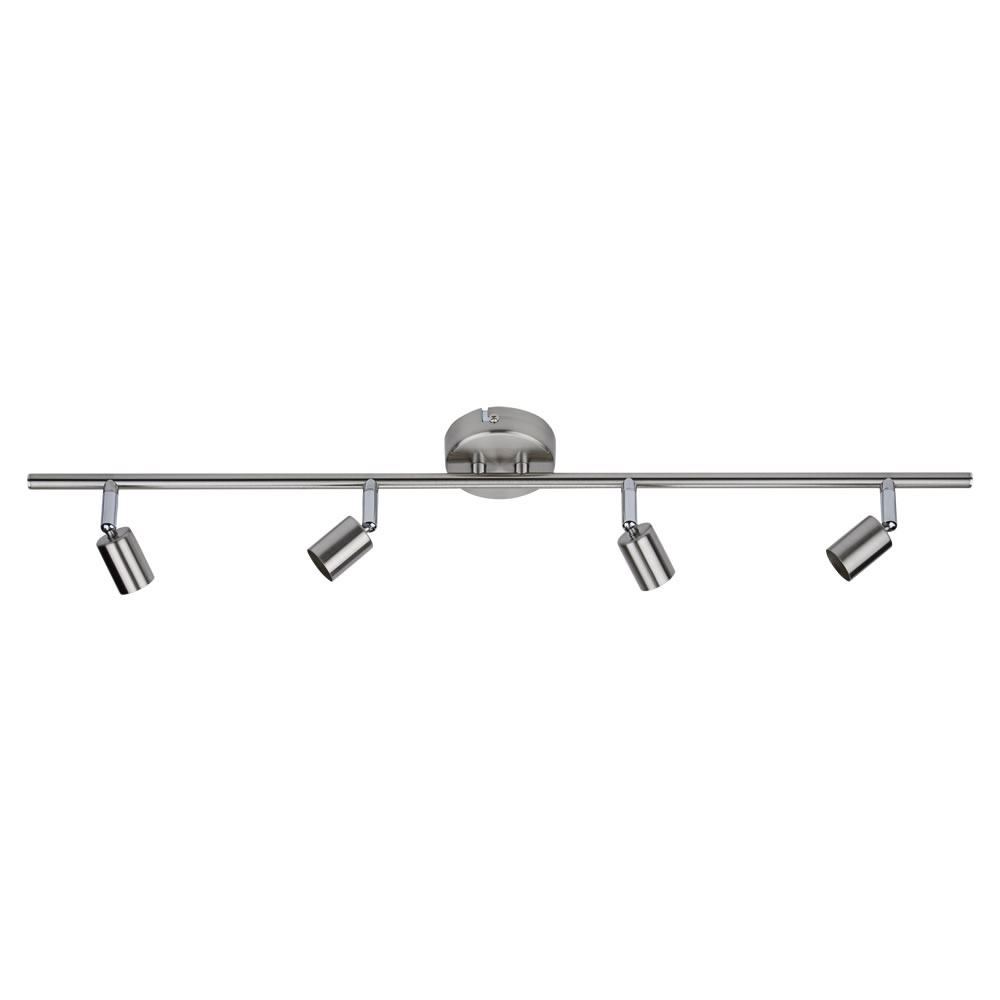 Binario Porta Faretti da Soffitto a Quattro Luci da Soffitto - Boston