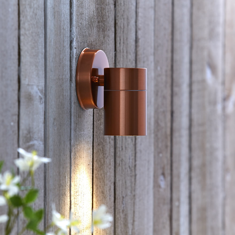 Biard Applique Murale da Esterno Colore Rame con Luce Ascendente - Le Mans
