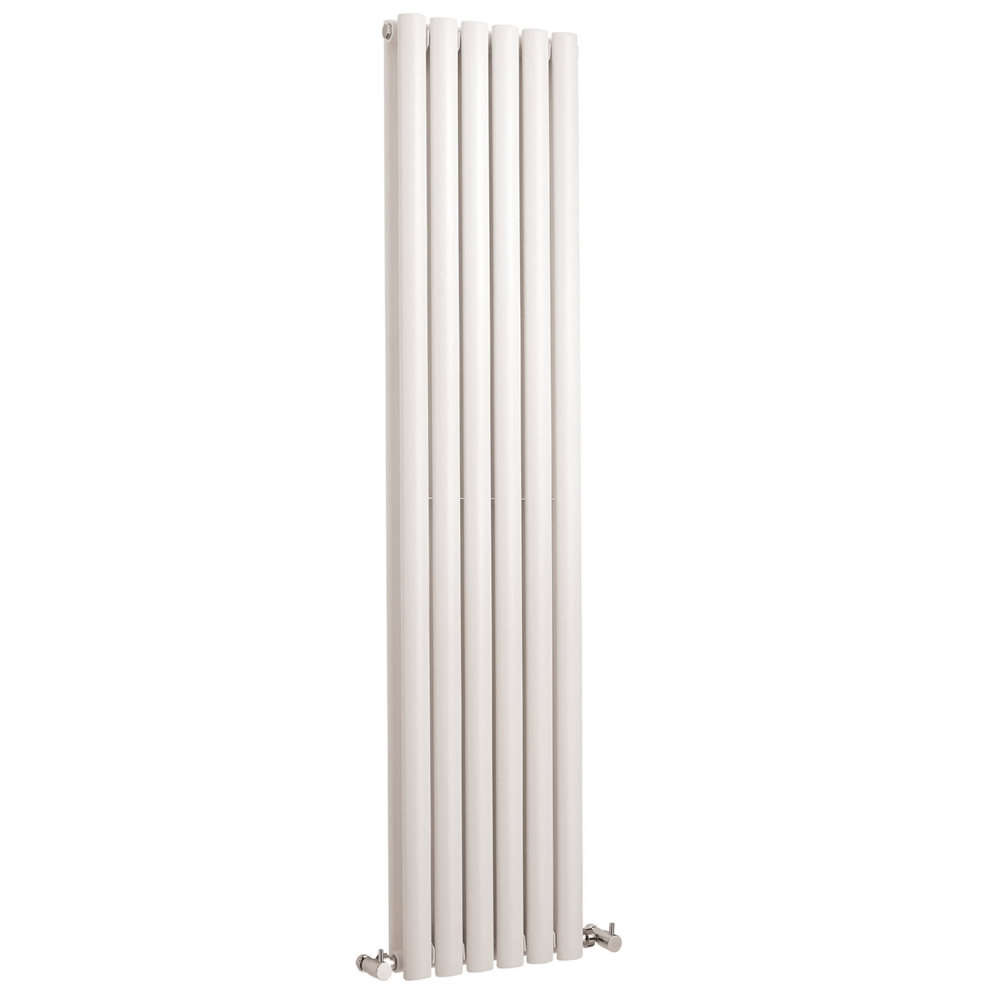 Radiatore Doppio di Design Verticale - Acciaio - Revive Bianco - 1.512 Watt - 1500mm x 354mm