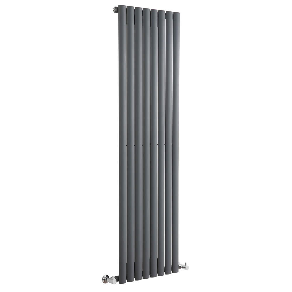 Radiatore di Design Verticale - Antracite - 1600mm x 472mm x 56mm - 1122 Watt - Revive