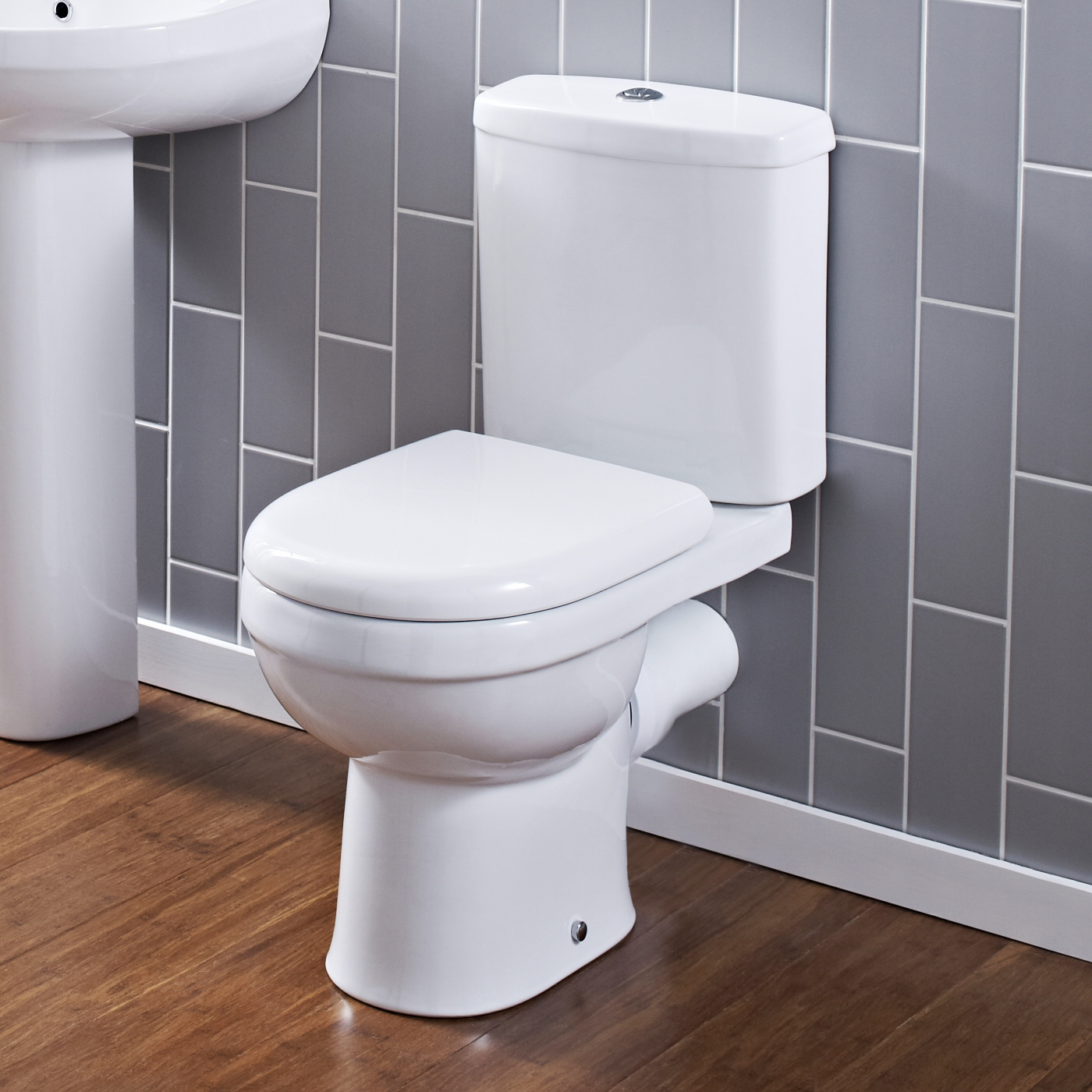 Sanitario Bagno WC Moderno con Scarico Orizzontale