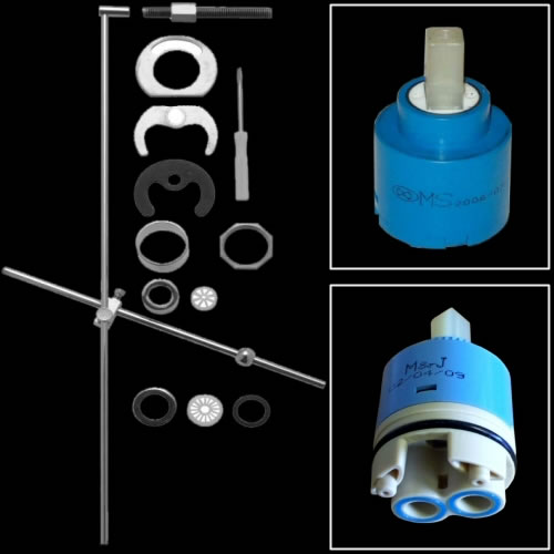 Kit di Ricambio con Cartuccia per Miscelatore Lavabo