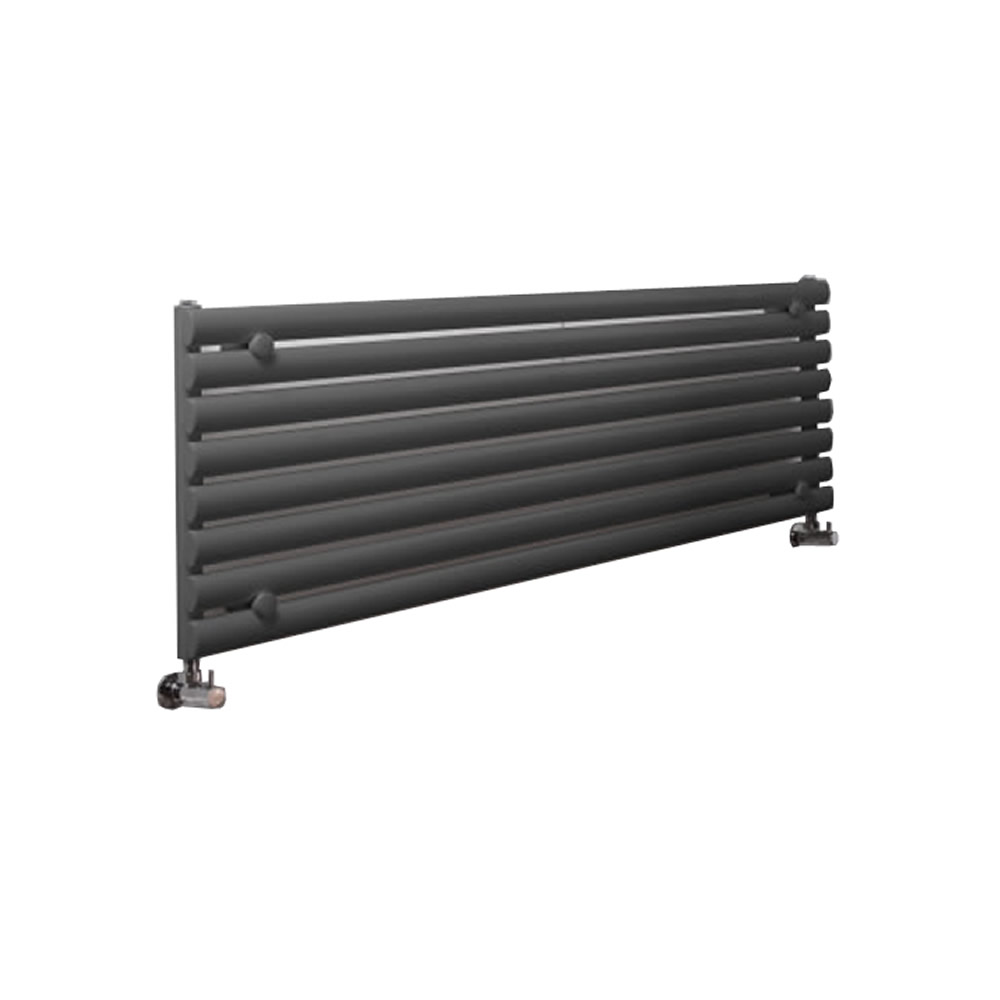 Radiatore di Design Orizzontale - Antracite - 472mm x 1780mm x 56mm - 1162 Watt - Revive