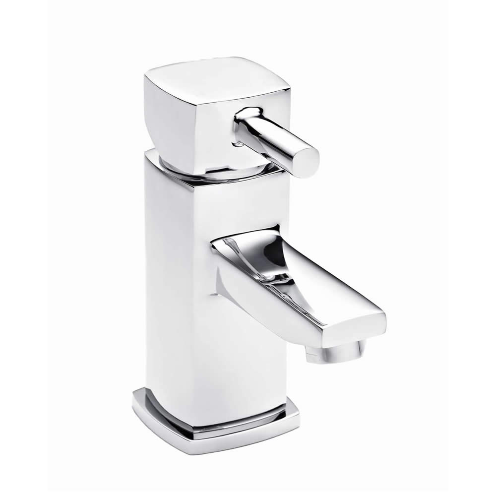 Rubinetto Miscelatore Lavabo in Ottone Cromato - Munro