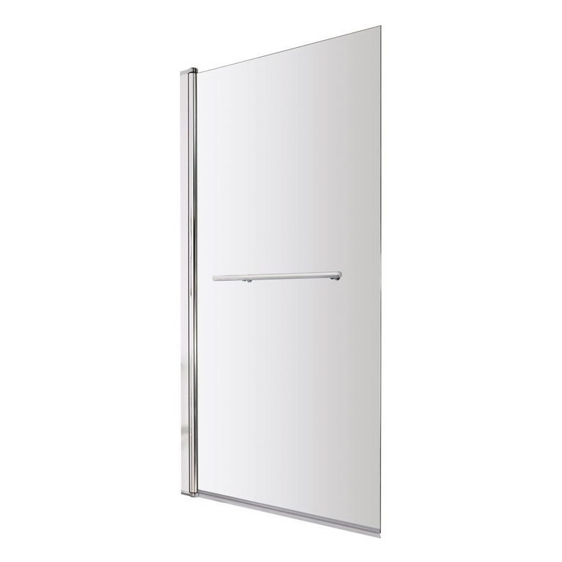 Parete Vasca da Bagno Rettangolare 1400 x 770-790mm e Portasalviette