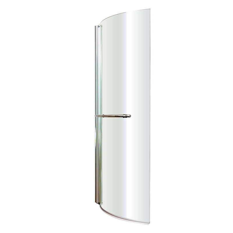 Parete Vasca da Bagno Curva 1435 x 720mm e Portasalviette