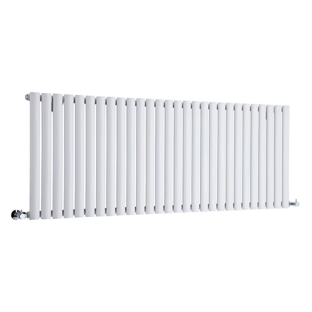 Radiatore di Design Orizzontale - Bianco - 635mm x 1647mm x 56mm - 1671 Watt - Revive