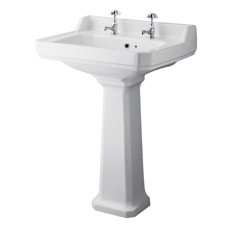 Lavabo su Colonna 59cm Old London