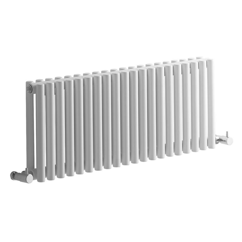 Radiatore di Design Orizzontale - Bianco - 300mm x 760mm x 78mm - 620 Watt - Revive