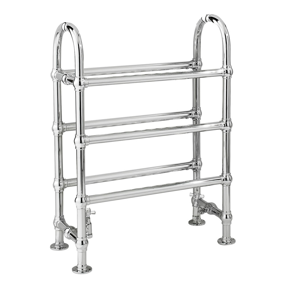 Radiatore Scaldasalviette Tradizionale Adelaide - Acciaio Cromato - 780 mm x 685mm - 426 Watt