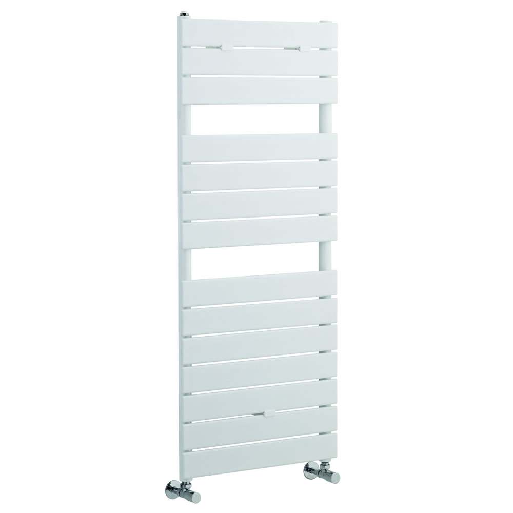 Radiatore Scaldasalviette - Panelli Orizzontali - Acciaio - Bianco - 1213mm x 500 mm - 489 Watt