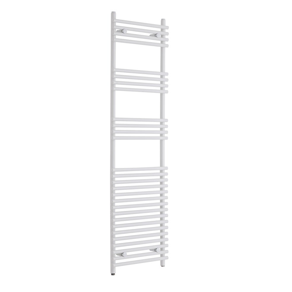 Radiatore Scaldasalviette Piatto - Bianco - 1650mm x 450mm x 84mm - 850 Watt - Ischia