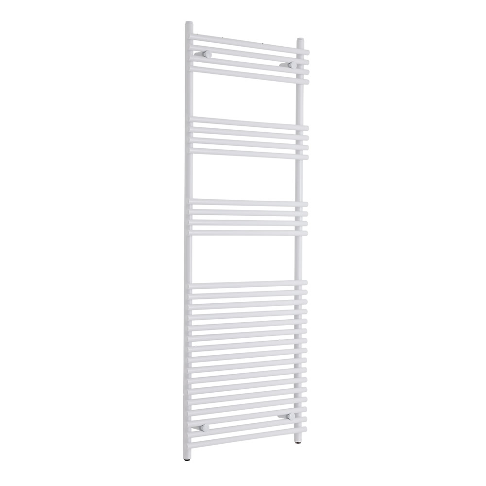 Radiatore Scaldasalviette Piatto - Bianco - 1650mm x 600mm x 54mm - 1052 Watt - Ischia