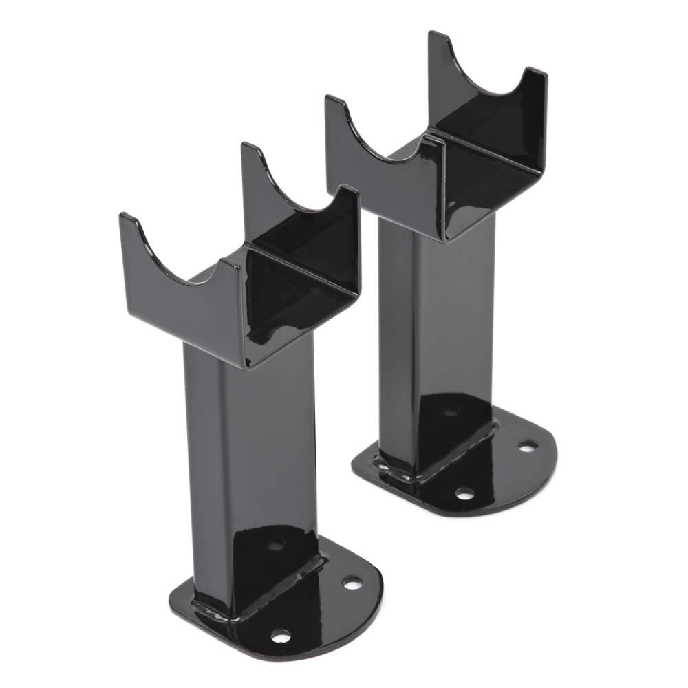 Piedini di Supporto per Radiatori Verticali Revive, Sloane e Savy colore Nero