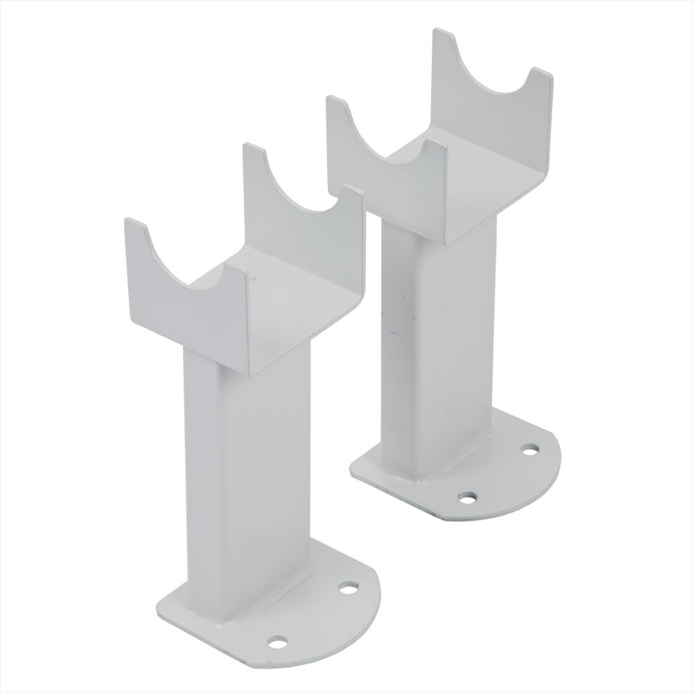 Piedini di Supporto per Radiatori Verticali Revive, Sloane e Savy colore Bianco