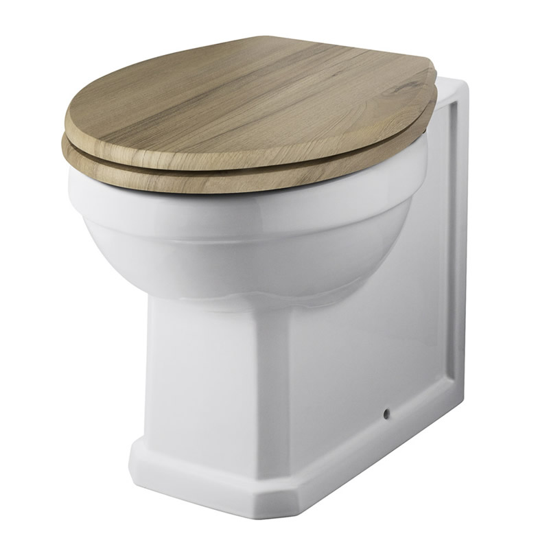 Vaso WC Retro con Scelta di Sedili Copri WC