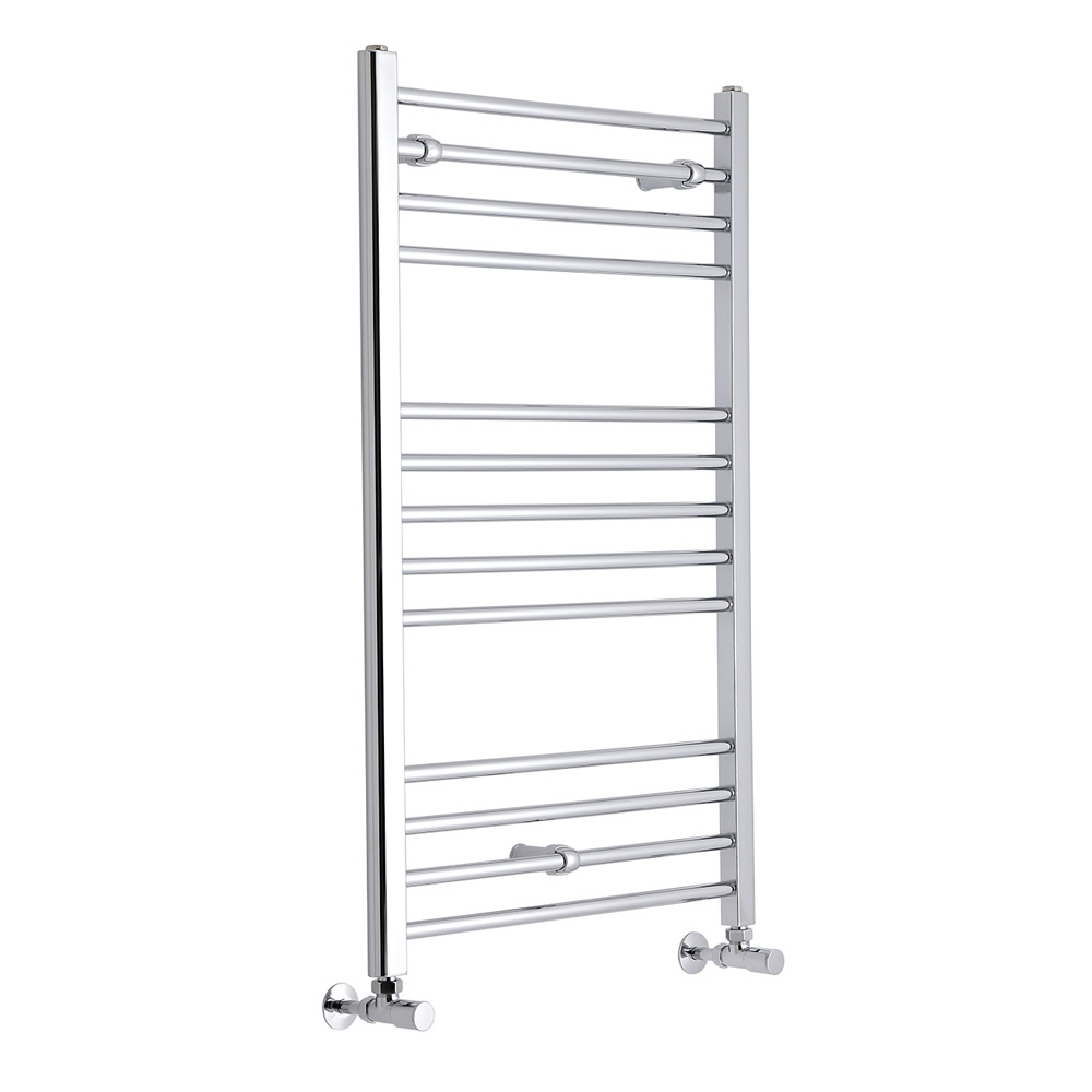Radiatore Scaldasalviette Piatto - Cromato - 1000mm x 600mm x 30mm - 353 Watt - Eco