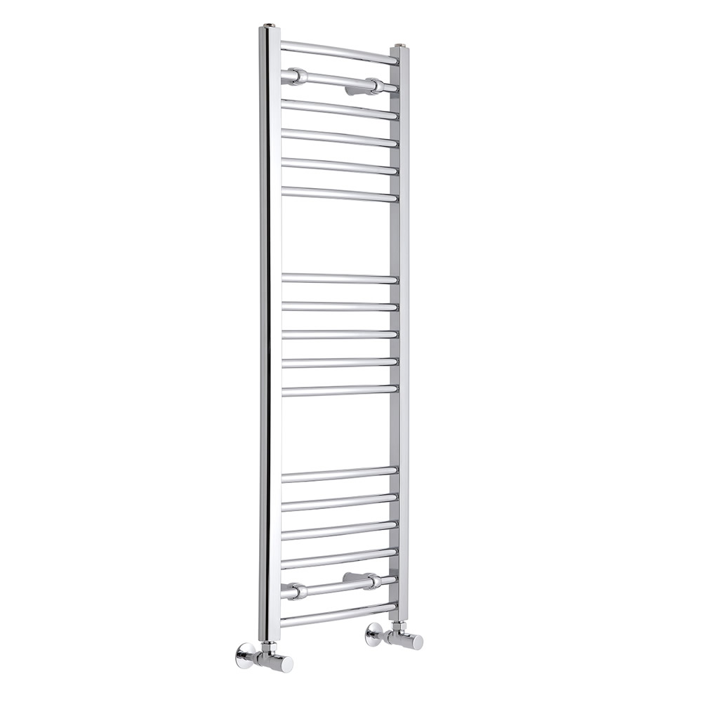 Radiatore Scaldasalviette Curvo - Cromato - 1200mm x 400mm x 30mm - 321 Watt - Eco