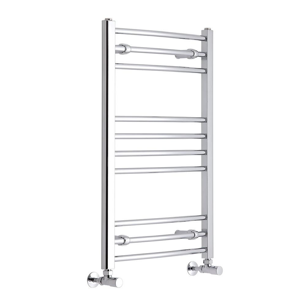 Radiatore Scaldasalviette Curvo - Cromato - 800mm x 500mm x 30mm - 241 Watt - Eco