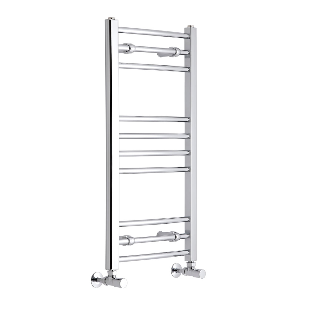 Radiatore Scaldasalviette Curvo - Cromato - 800mm x 600mm x 30mm - 276 Watt - Eco