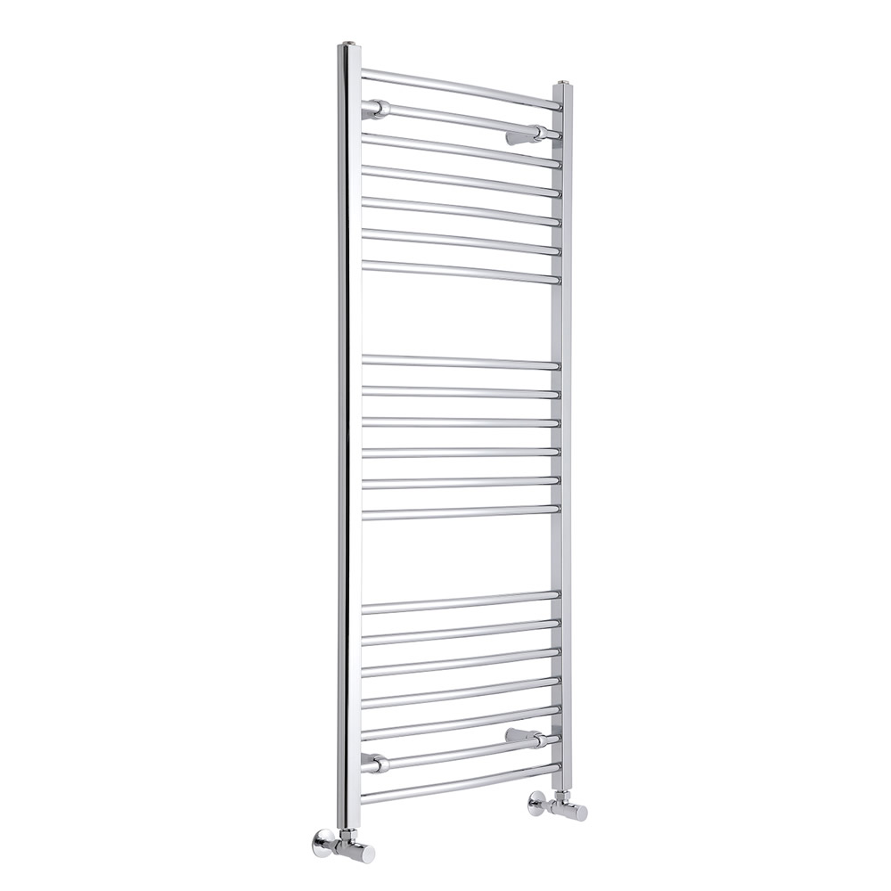 Radiatore Scaldasalviette Curvo - Cromato - 1400mm x 600mm x 30mm - 503 Watt - Eco