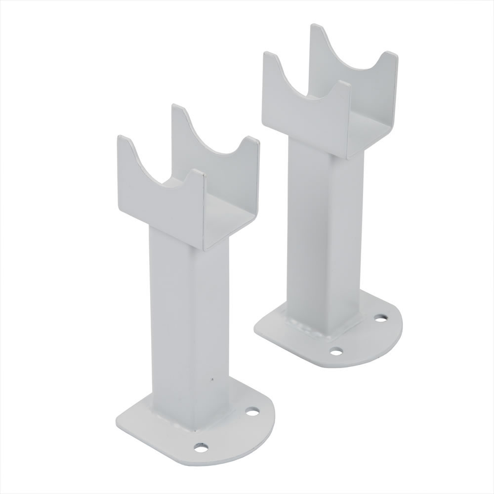 Piedini di Supporto per Radiatori Verticali Fin colore Bianco