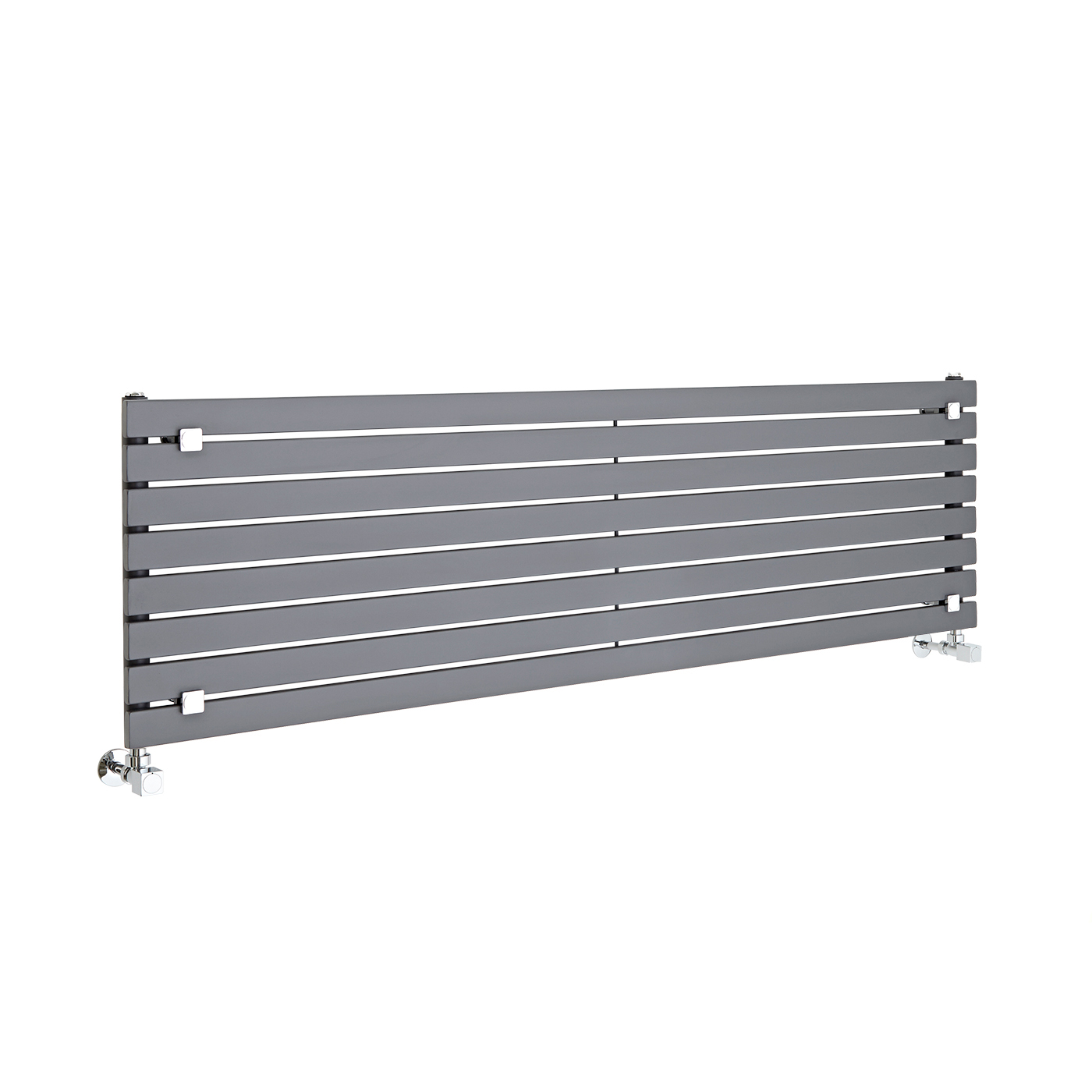 Radiatore di Design Orizzontale - Antracite - 472mm x 1600mm x 54mm - 1043 Watt - Sloane