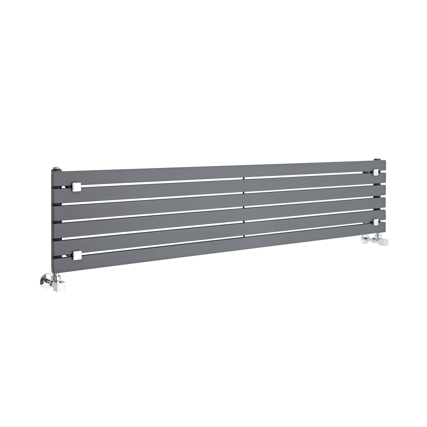 Radiatore di Design Orizzontale - Antracite - 354mm x 1600mm x 54mm - 773 Watt - Sloane