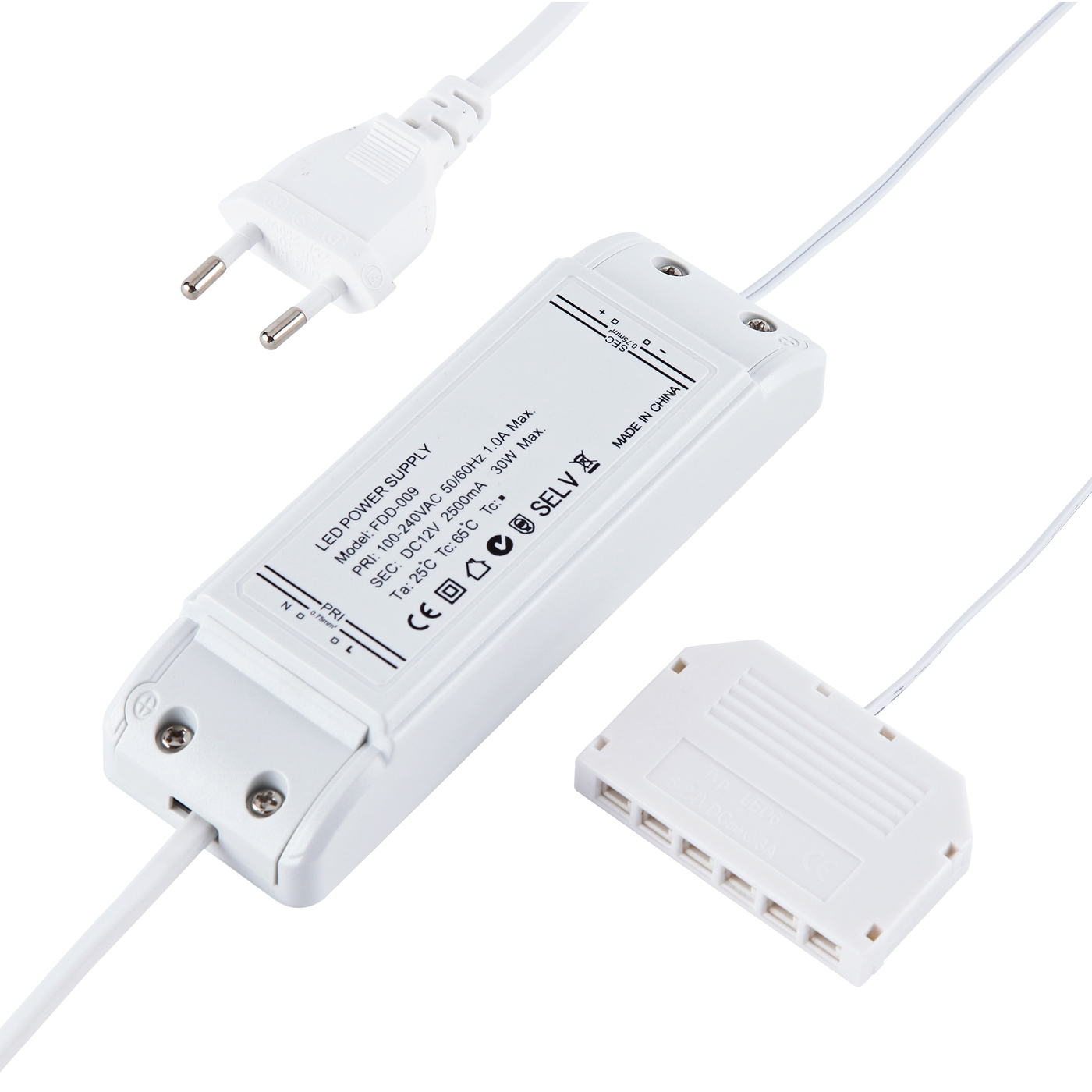 Biard Trasformatore 30W a 6 Canali con Adattatore