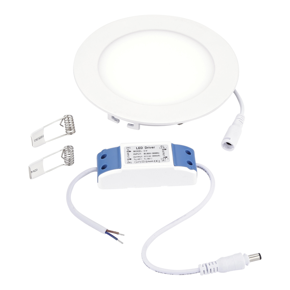 Biard Pannello LED Circolare 9W Equivalente a 40W