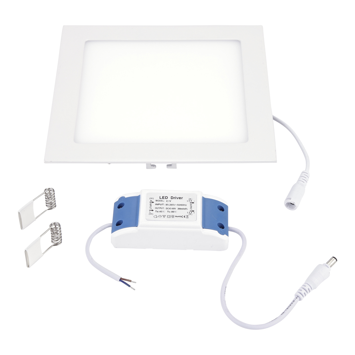 Pannello LED 200 x 200mm 15W Equivalente a 60W