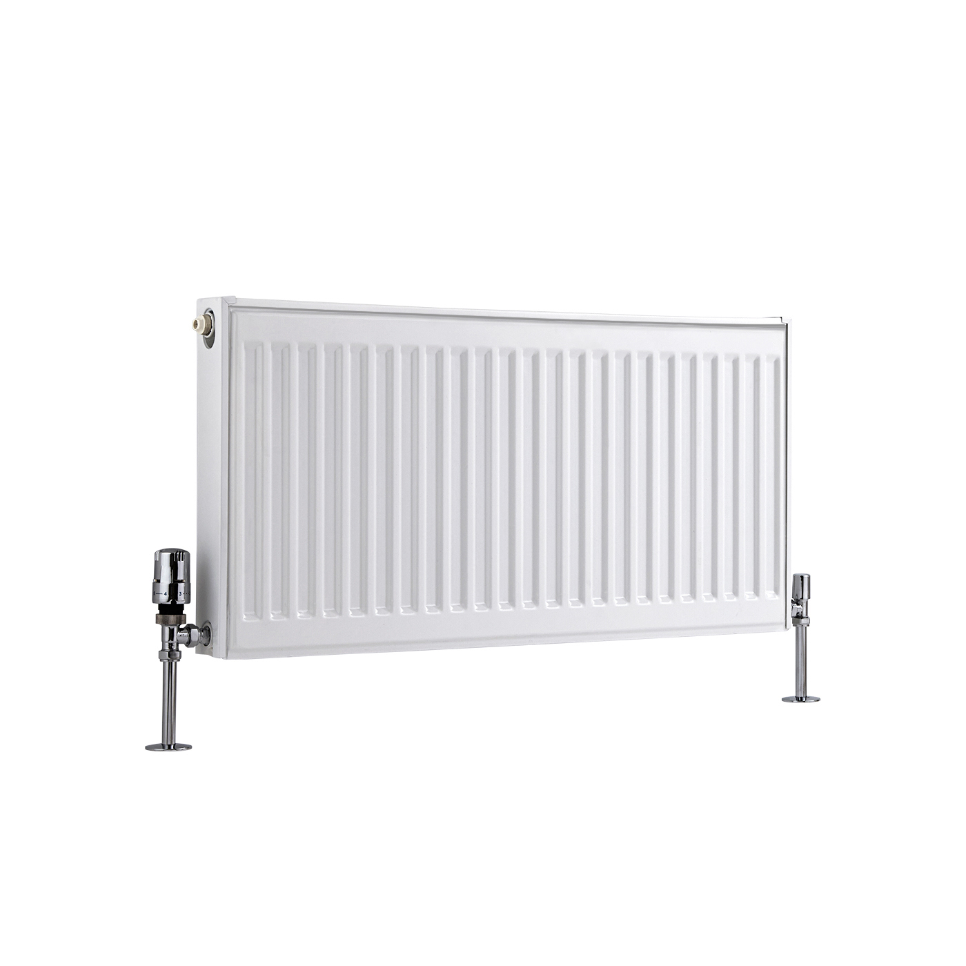 Radiatore a Piastra Orizzontale - Bianco - 400mm x 800mm x 50mm - 547 Watt - Eco