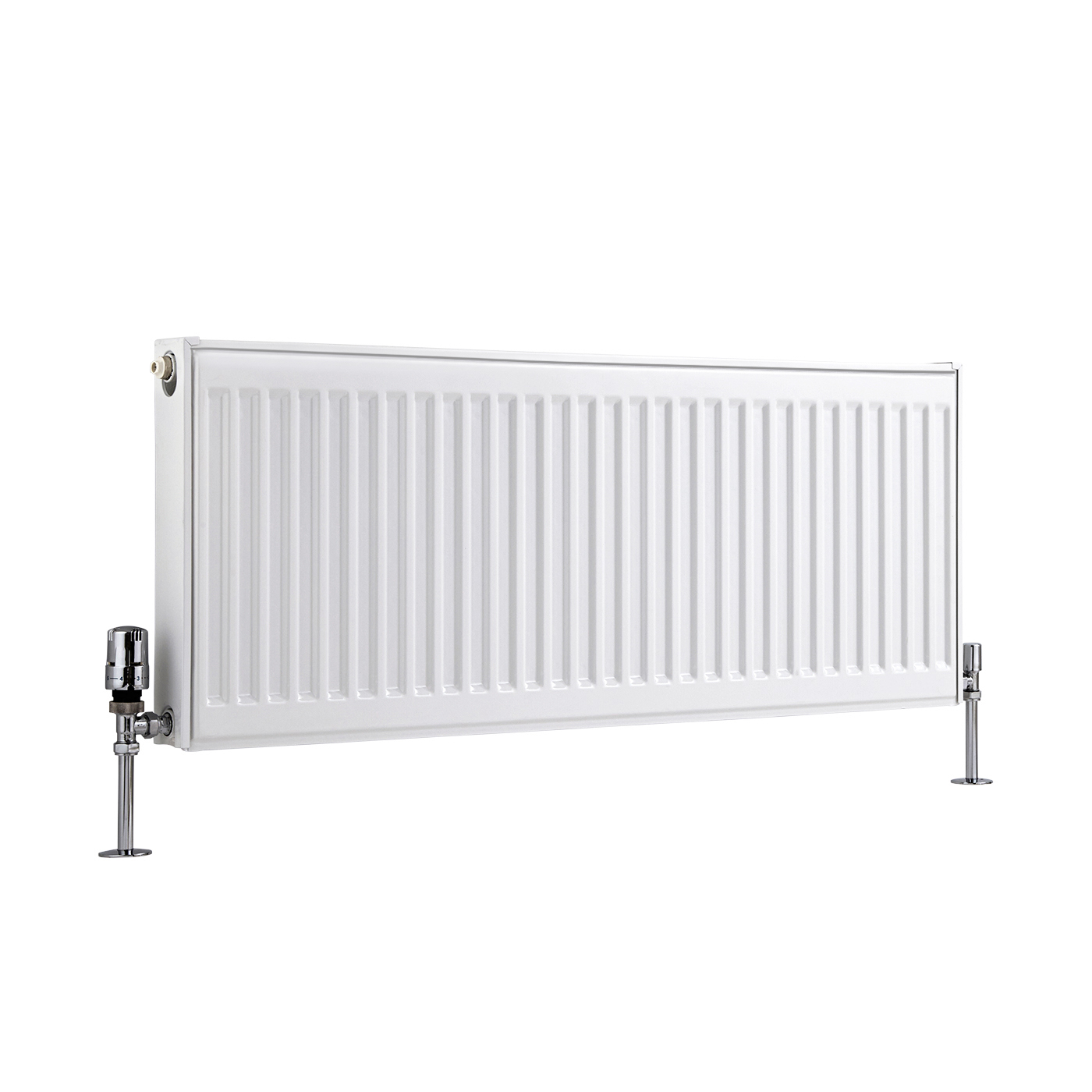 Radiatore a Piastra Orizzontale - Bianco - 400mm x 1000mm x 50mm - 683 Watt - Eco