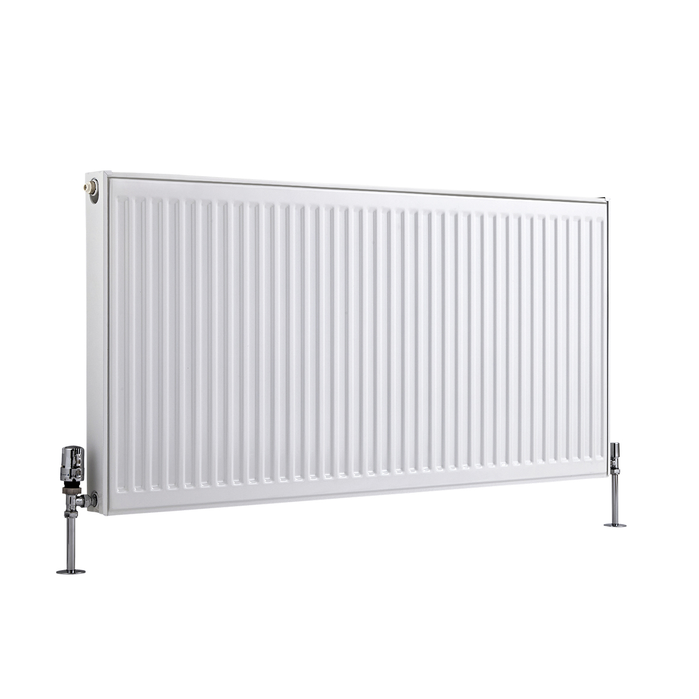 Radiatore a Piastra Orizzontale - Bianco - 600mm x 1200mm x 50mm - 1111 Watt - Eco