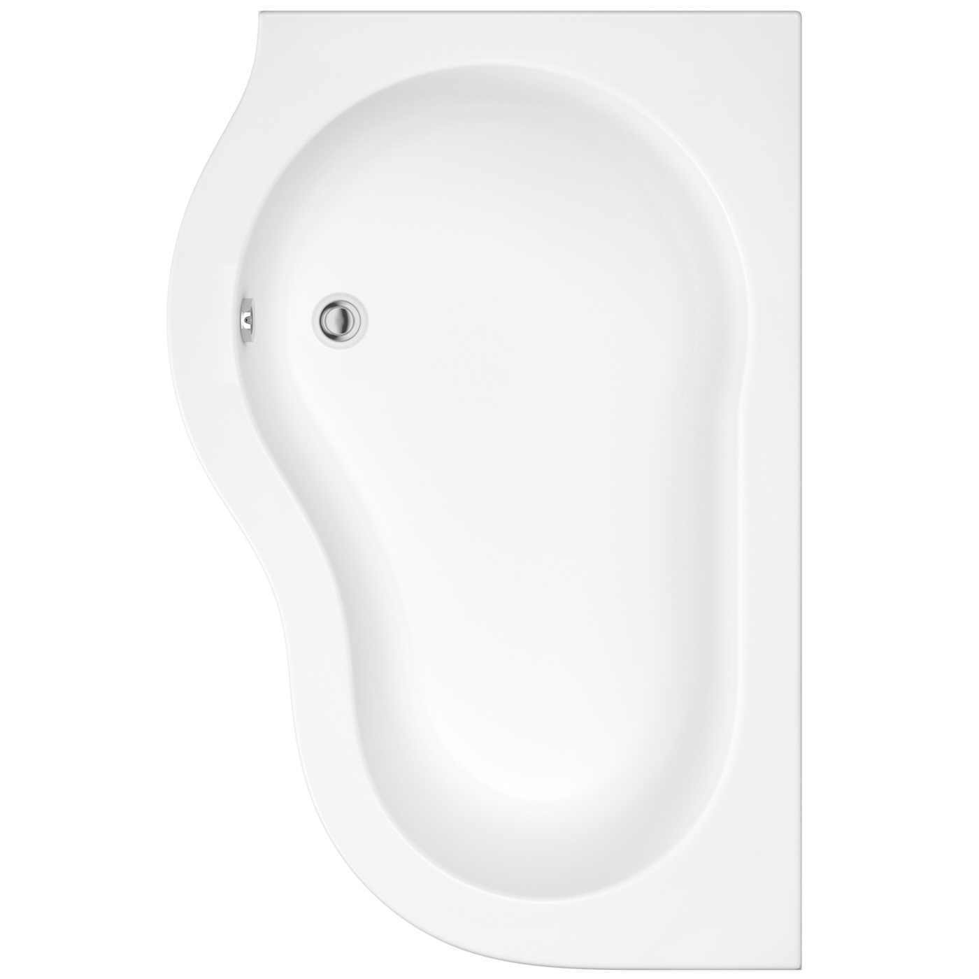 Vasca da Bagno Angolare Sinistra in Acrilico 150x100cm con Pannello