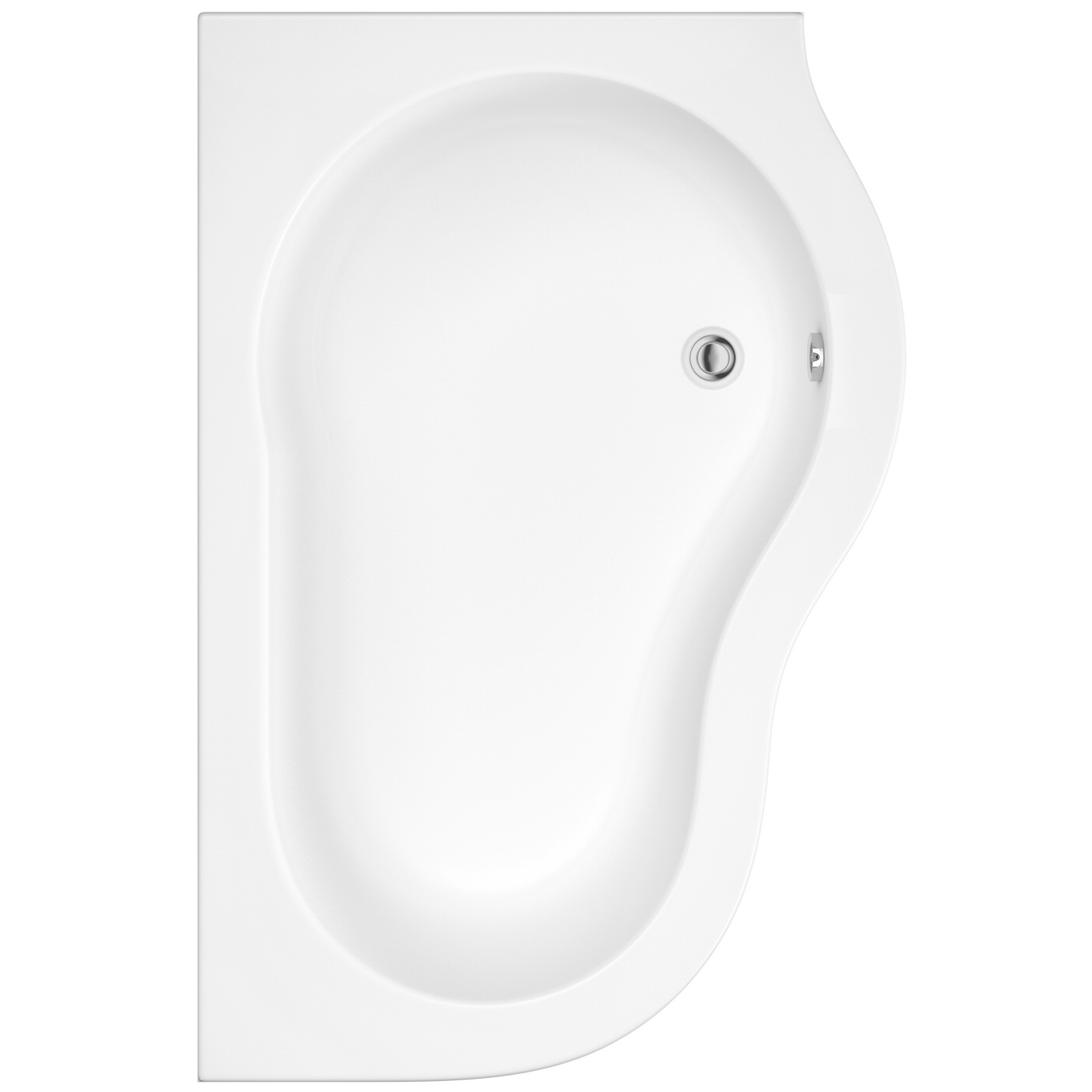 Vasca da Bagno Angolare Destra in Acrilico 150x100cm con Pannello