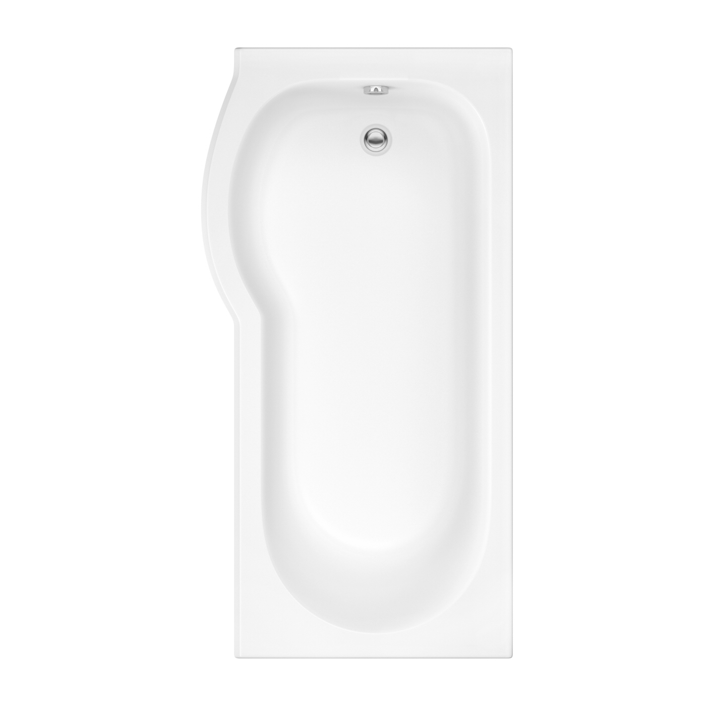 Vasca da Bagno Asimmetrica Angolare Sinistra in Acrilico 80x150cm