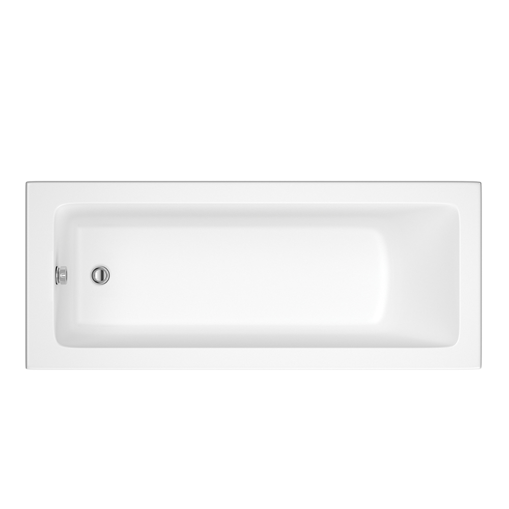Vasca da Bagno Rettangolare in Acrilico 1700x750mm senza Pannello Vasca