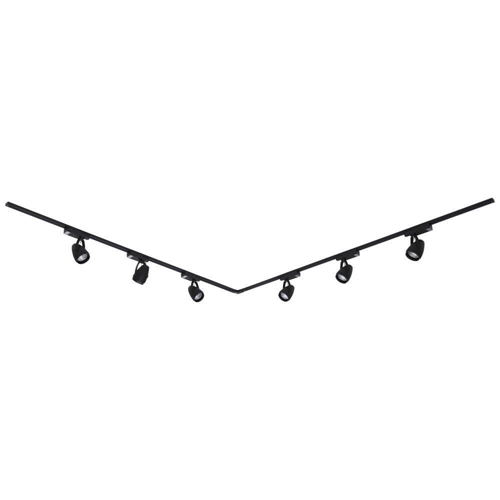 Biard 6 Faretti Spot LED con Binario a "L" 12W COB
