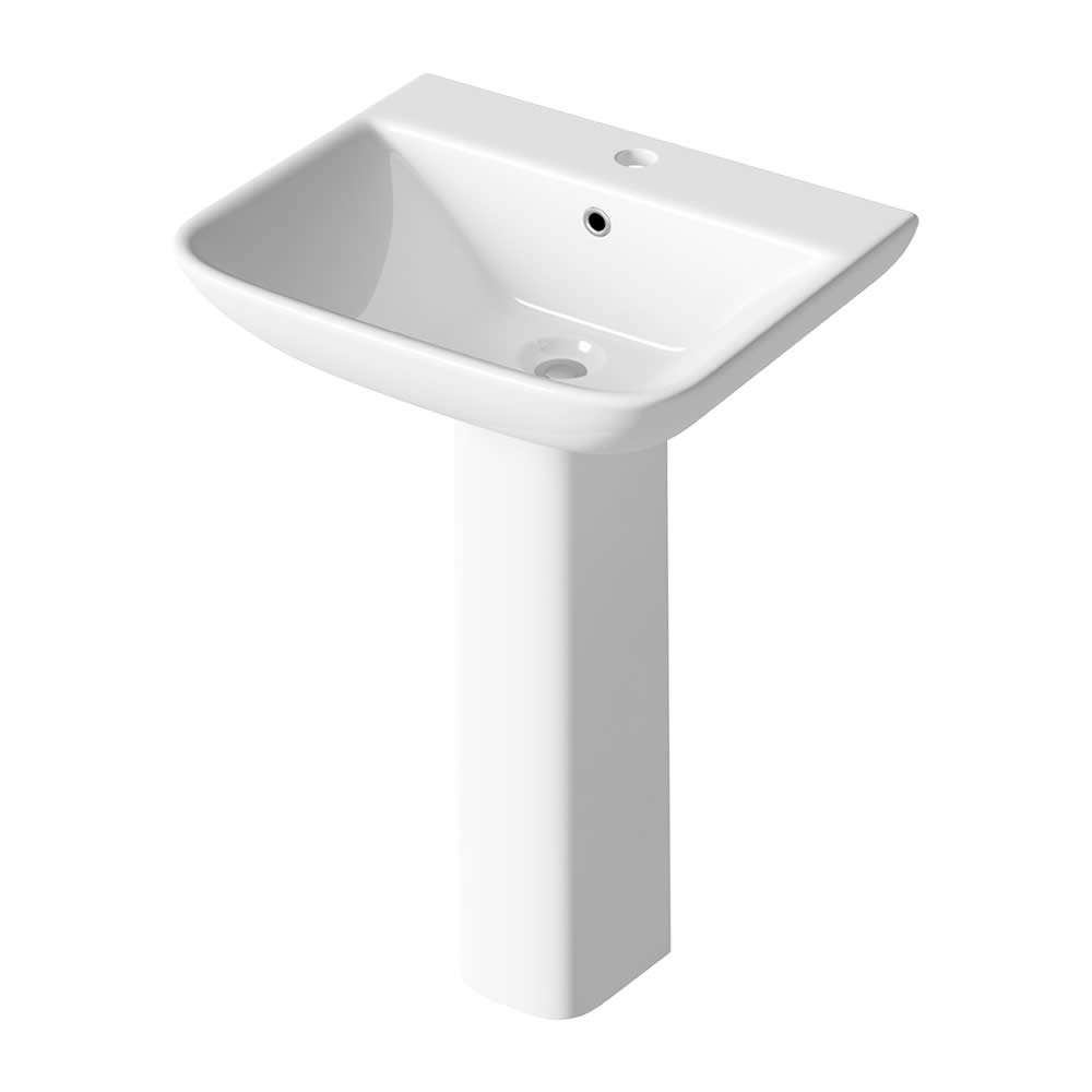 Lavabo su Colonna 550mm