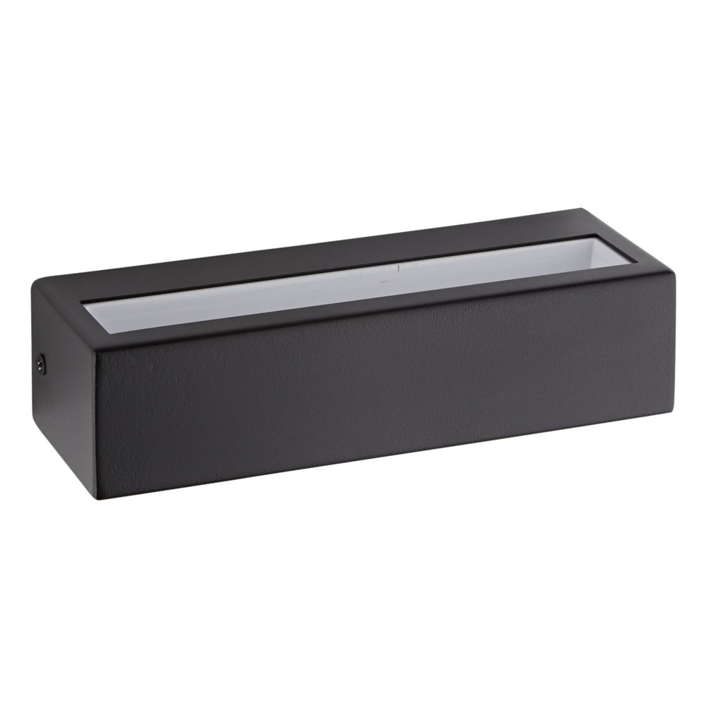 Biard Applique da Esterno in Accio Inox Nero con LED Integrato - Ternay