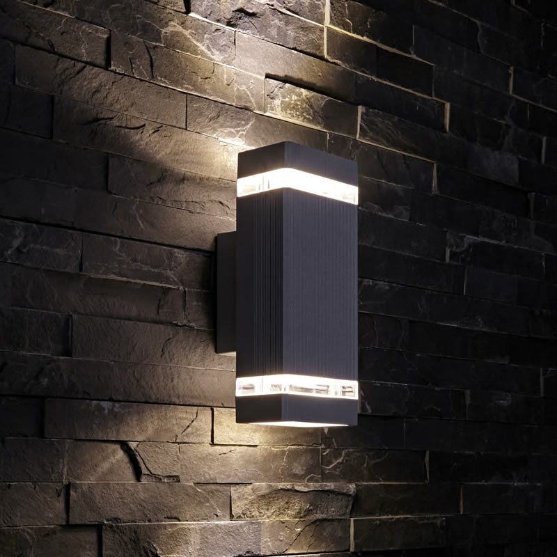 Biard Applique Murale da Esterno da Parete Architect Colore Nero